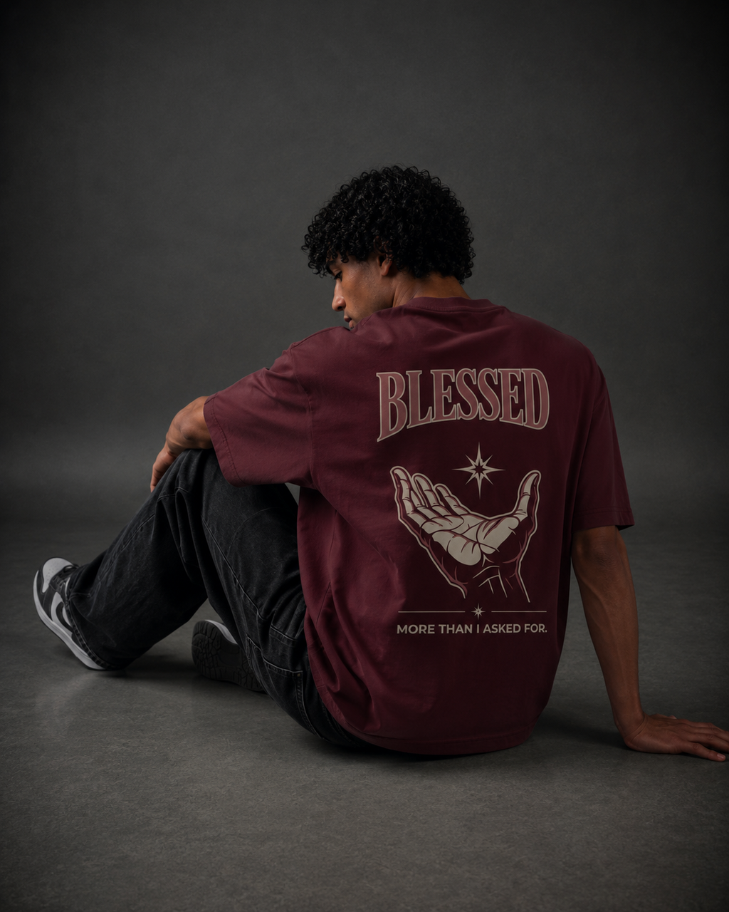 BLESSED — Oversized T-Shirt