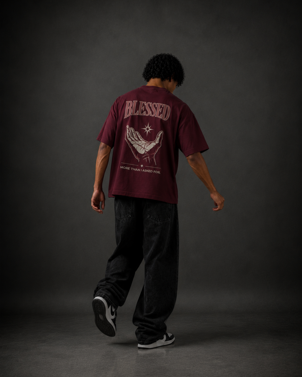 BLESSED — Oversized T-Shirt