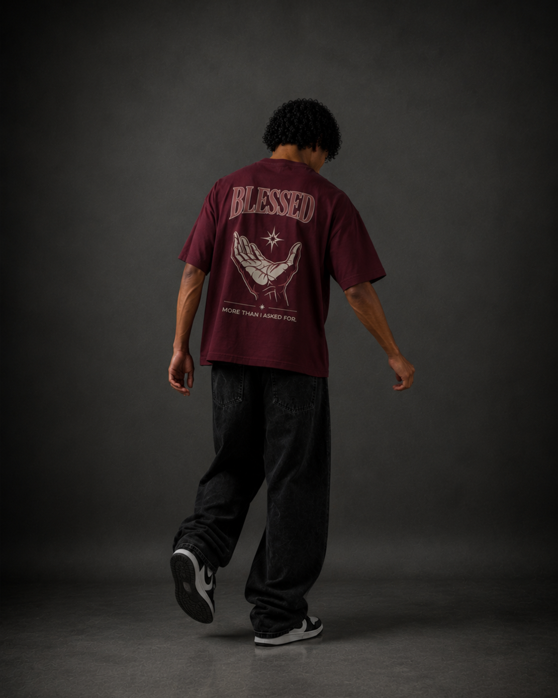 BLESSED — Oversized T-Shirt