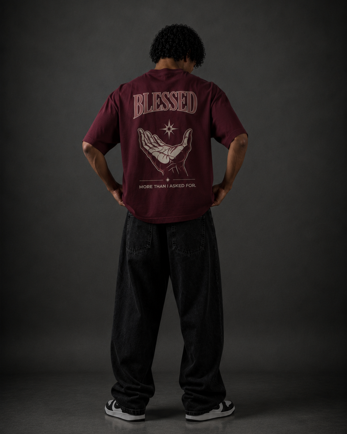 BLESSED — Oversized T-Shirt