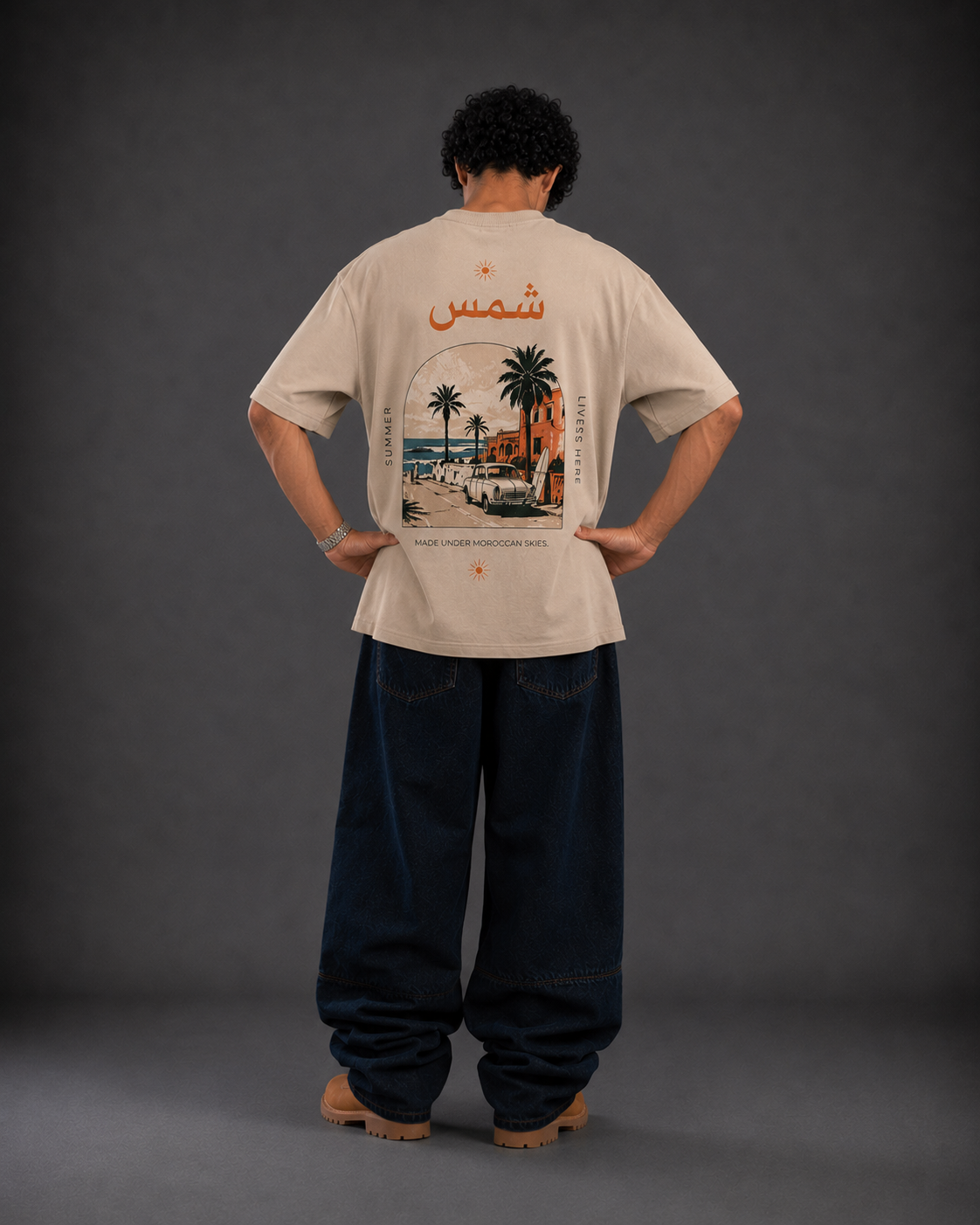 CHAMS — Oversized T-Shirt