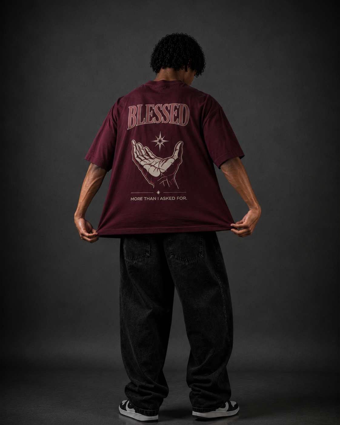 BLESSED — Oversized T-Shirt